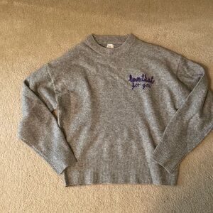 A New Day gray sweater